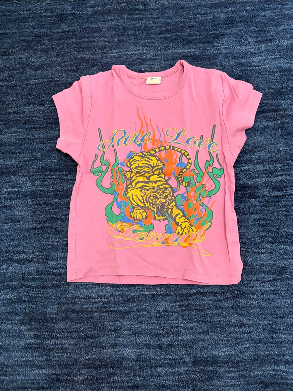Urban Outfitters Pink Graphic Tiger Tee